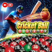 fly 168 Cricket Ball Roulette live-casino